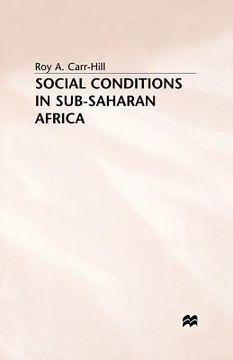 portada Social Conditions in Sub-Saharan Africa (en Inglés)