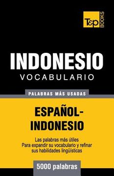 portada Vocabulario español-indonesio - 5000 palabras más usadas