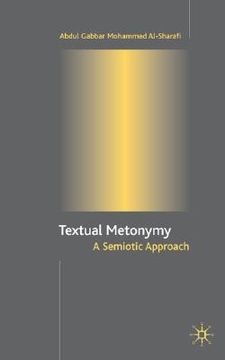 portada textual metonymy: a semiotic approach (en Inglés)