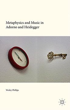 portada Metaphysics and Music in Adorno and Heidegger (en Inglés)