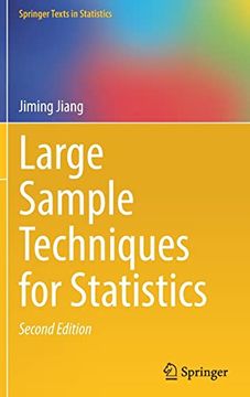 portada Large Sample Techniques for Statistics (en Inglés)