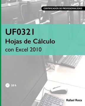 portada UF0321 Hojas de Cálculo con Excel 2010