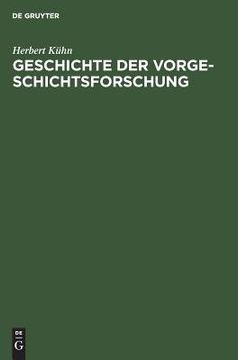 portada Geschichte der Vorgeschichtsforschung (in German)