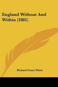 portada england without and within (1881) (en Inglés)