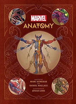 portada Marvel Anatomy: A Scientific Study of the Superhuman (in English)