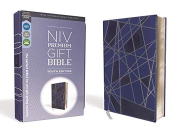 portada Niv, Premium Gift Bible, Youth Edition, Leathersoft, Blue, red Letter Edition, Comfort Print: The Perfect Bible for any Gift-Giving Occasion 