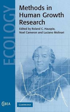 portada Methods in Human Growth Research Hardback (Cambridge Studies in Biological and Evolutionary Anthropology) 