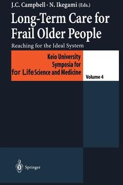 portada Long-Term Care for Frail Older People: Reaching for the Ideal System (en Inglés)