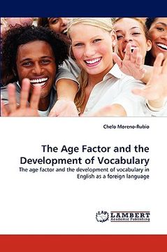 portada the age factor and the development of vocabulary (en Inglés)