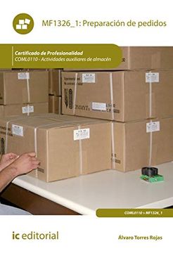 portada Preparación de Pedidos. Coml0110 - Actividades Auxiliares de Almacén (in Spanish)