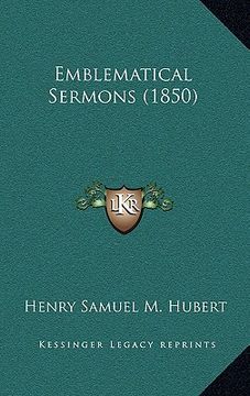 portada emblematical sermons (1850) (en Inglés)