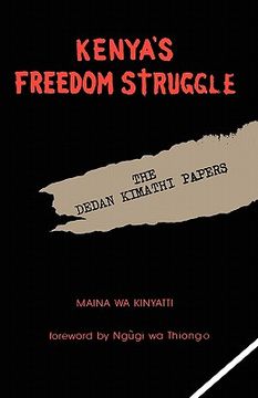 portada kenya's freedom struggle (en Inglés)