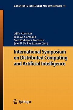 portada international symposium on distributed computing and artificial intelligence (en Inglés)