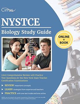 portada Nystce Biology (160) Study Guide: Comprehensive Review With Practice Test Questions for the new York State Teacher Certification Examinations (en Inglés)