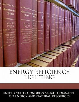 portada energy efficiency lighting (en Inglés)