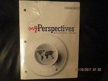 portada MYPERSPECTIVES ENGLISH LANGUAGE ARTS 2017 STUDENT EDITION VOLUMES 1 & 2 GRADE 12