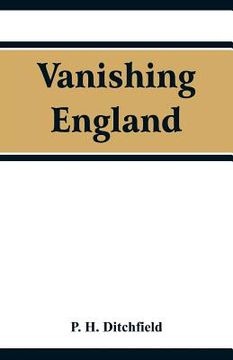 portada Vanishing England (en Inglés)