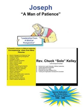 portada Joseph -"A Man of Patience": "Leadership From A Biblical Perspecttive" (en Inglés)