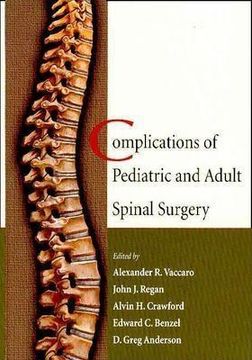 portada complications of pediatric and adult spinal surgery (en Inglés)