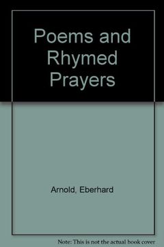 portada Poems and Rhymed Prayers (in English)