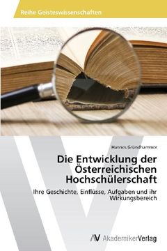 portada Die Entwicklung der Österreichischen Hochschülerschaft