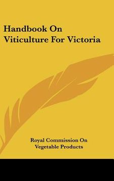 portada handbook on viticulture for victoria (en Inglés)