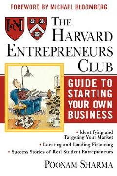 portada the harvard entrepreneurs club guide to starting your own business (en Inglés)