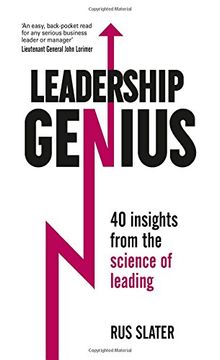 portada Leadership Genius: 40 Insights from the Science of Leading (en Inglés)