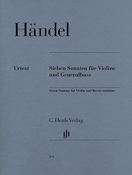 portada Seven Sonatas for Violin and Basso Continuo (en Alemán)