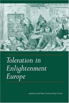 portada Toleration in Enlightenment Europe (en Inglés)