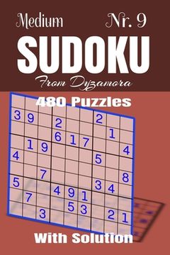 portada Medium Sudoku Nr.9: 480 puzzles with solution (in English)