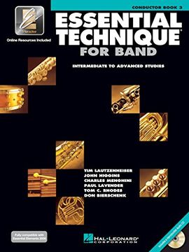 portada Essential Technique for Band With eei - Intermediate to Advanced Studies: Conductor Score de tim Lautzenheiser(Hal Leonard pub co) (in English)