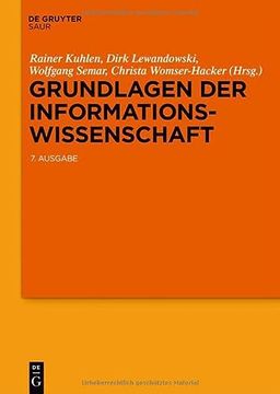 portada Grundlagen der Informationswissenschaft (en Alemán)