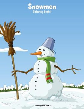 portada Snowmen Coloring Book 1 (en Inglés)