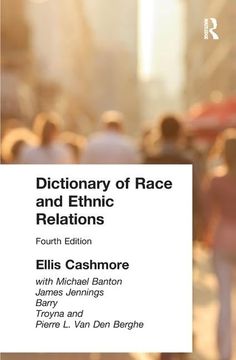 portada Dictionary of Race and Ethnic Relations (en Inglés)
