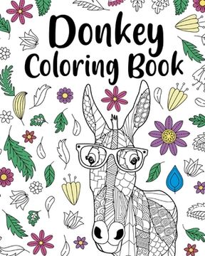 portada Donkey Coloring Book (en Inglés)