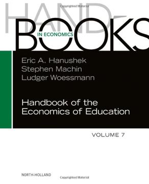 portada Handbook of the Economics of Education (Volume 7)