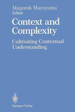 portada context and complexity: cultivating contextual understanding (en Inglés)