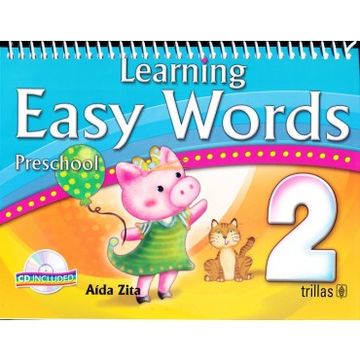 portada Learning Easy Words 2 Preschool (in Spanish)