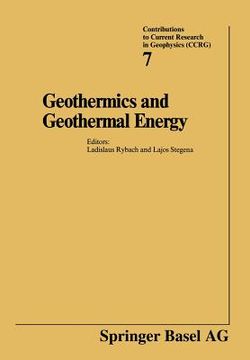 portada Geothermics and Geothermal Energy (en Inglés)