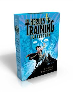 portada The Heroes in Training Collection Books 1-4: Zeus and the Thunderbolt of Doom; Poseidon and the Sea of Fury; Hades and the Helm of Darkness; Hyperion and the Great Balls of Fire (en Inglés)