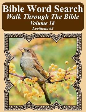 portada Bible Word Search Walk Through The Bible Volume 18: Leviticus #2 Extra Large Print (en Inglés)
