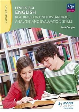 portada Levels 3-4 English: Reading for Understanding, Analysis and Evaluation Skills