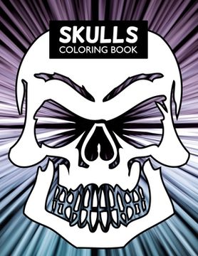 portada Skulls Coloring Book (in English)