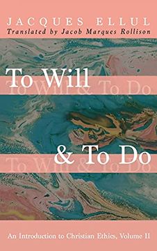 portada To Will & to do (in English)