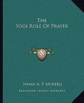 portada the yogi role of prayer (en Inglés)