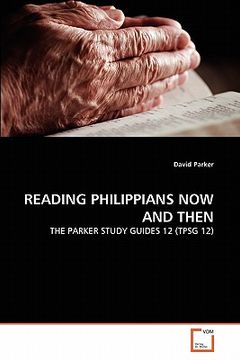 portada reading philippians now and then (en Inglés)