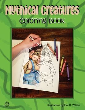 portada Mythical Creatures Coloring Book (in English)