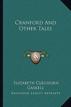 portada cranford and other tales (en Inglés)