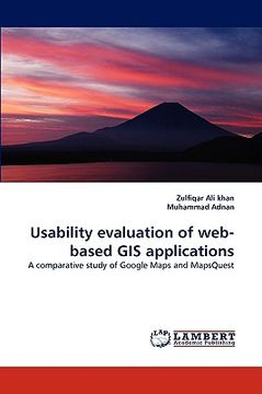 portada usability evaluation of web-based gis applications (en Inglés)